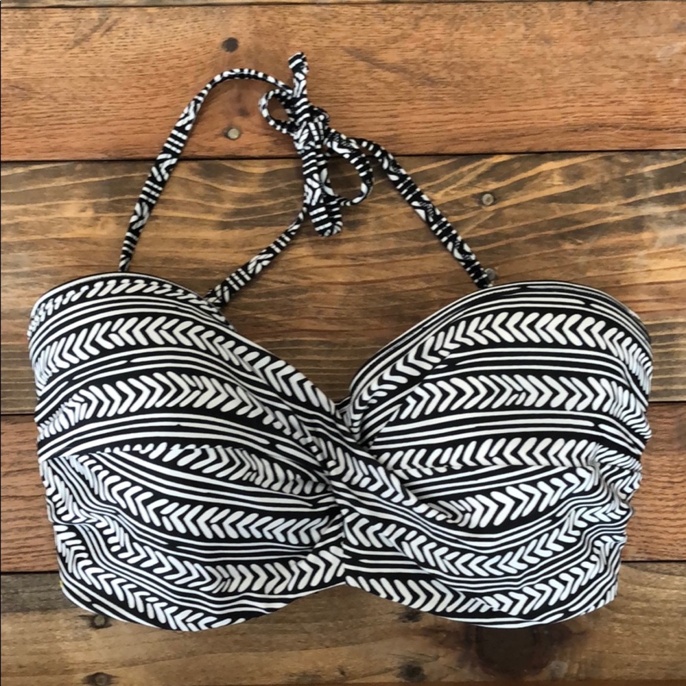 Panache cleo convertible strapless/halter swim top